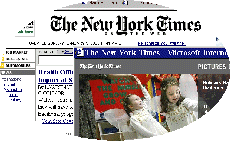 Clique aqui para ver a home page do New York Times - Registre-se e receba via e-mail, as ltimas notcias dos EUA e do Mundo ! - Grtis p/ 30 dias.